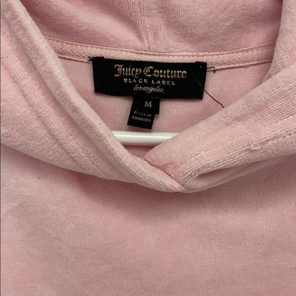 Juicy Couture Black Label Velour Track Pullover - Picture 4 of 7